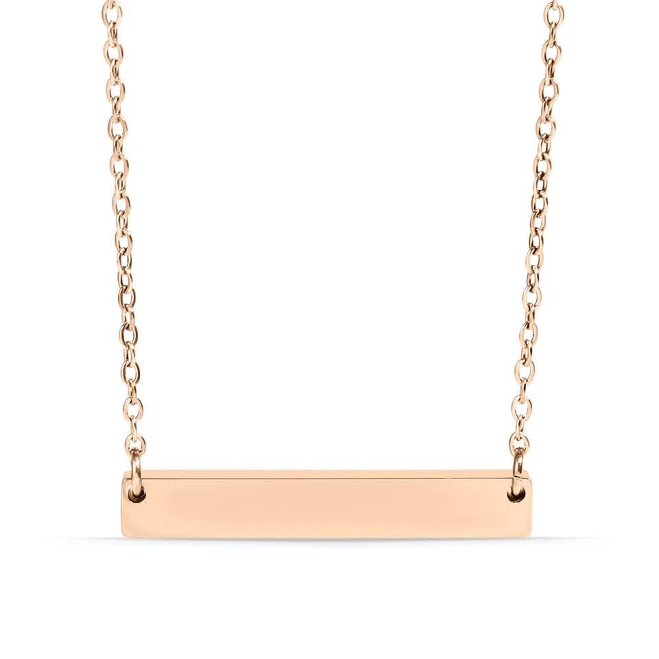 Horizontal Bar Necklace