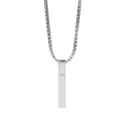 4-Sided Vertical Bar Necklace